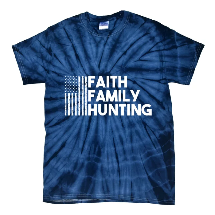 Faith Family Hunting Tie-Dye T-Shirt