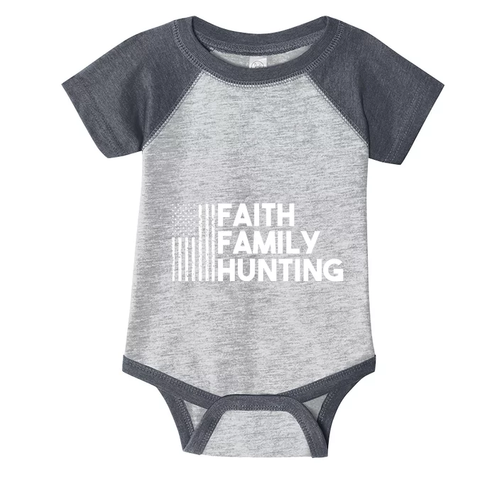 Faith Family Hunting Infant Baby Jersey Bodysuit