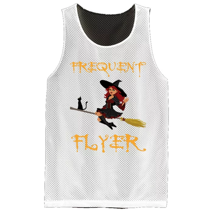 Frequent Flyer Halloween Witch Luxury Nomad World Travel Mesh Reversible Basketball Jersey Tank