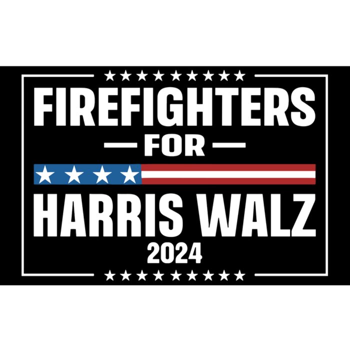 Firefighters For Harris Walz 2024 Bumper Sticker