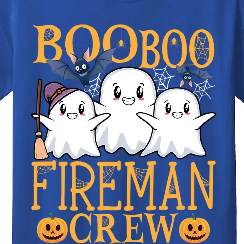 Firefighter Fire Halloween Job Halloween Crew Fire Gift Kids T-Shirt