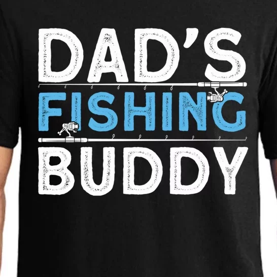 Funny Fishing Husbands DadS Fishing Buddy Fishing Dads Gift Pajama Set