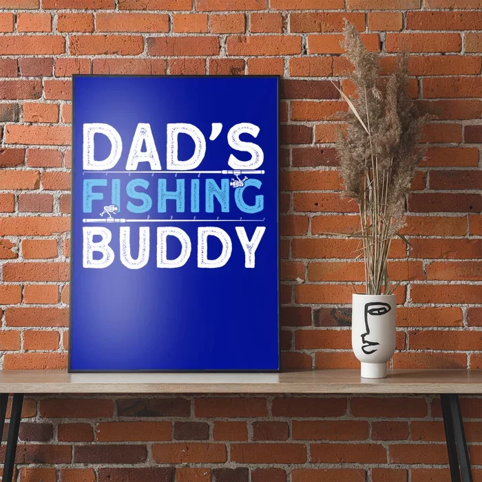 Funny Fishing Husbands DadS Fishing Buddy Fishing Dads Gift Poster