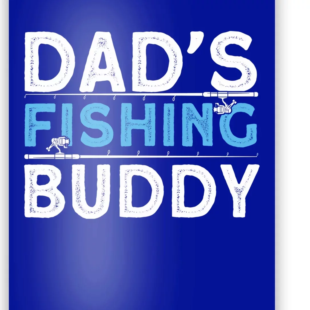 Funny Fishing Husbands DadS Fishing Buddy Fishing Dads Gift Poster