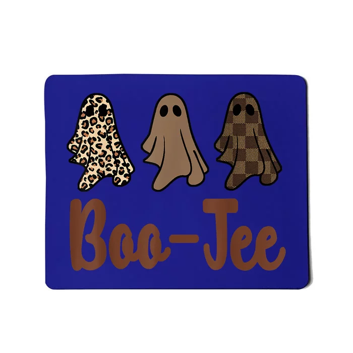 Funny Fall Halloween Ghost Boujee BooJee Spooky Season Cute Mousepad