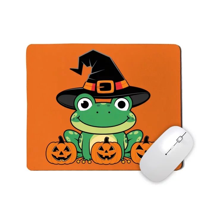 Funny Frog Halloween Costume Cute Mousepad