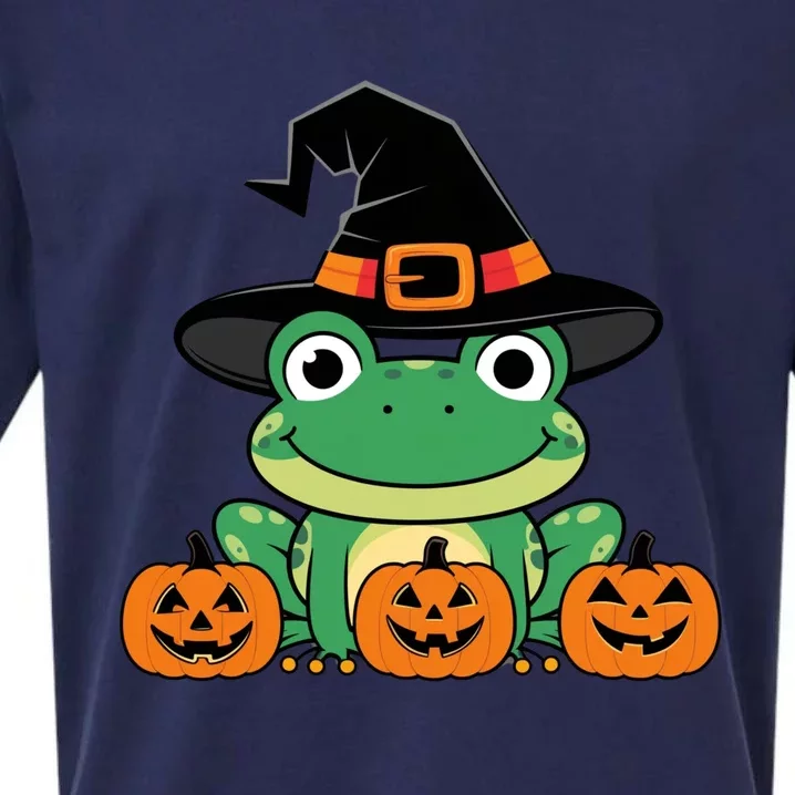 Funny Frog Halloween Costume Cute Sueded Cloud Jersey T-Shirt