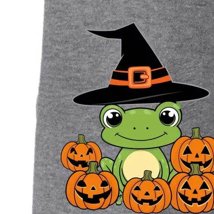 Funny Frog Halloween Costume Cute Design Doggie 3-End Fleece Hoodie