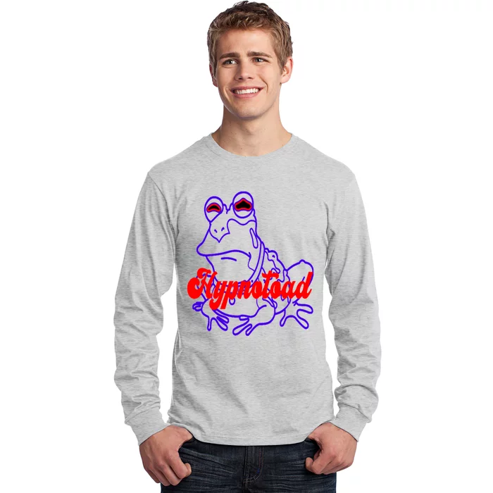 Funny Frog Hypnotoad Football Coach Long Sleeve Shirt