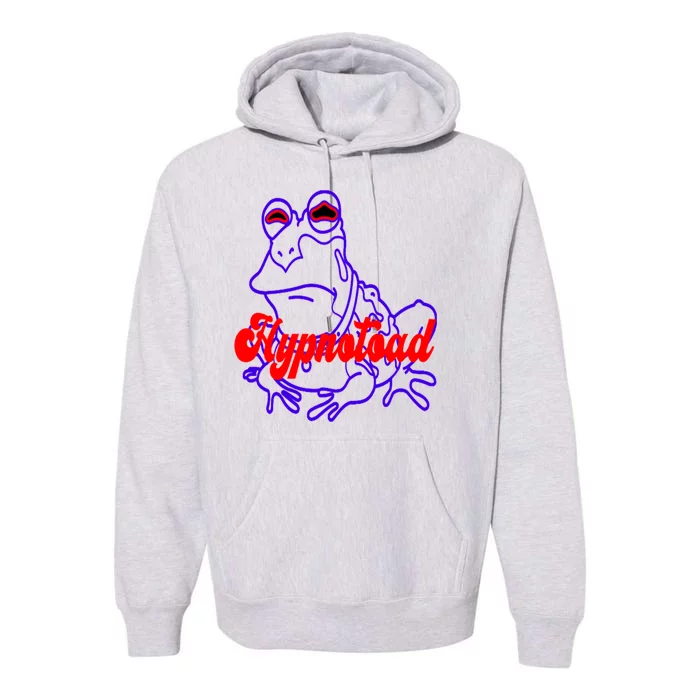 Funny Frog Hypnotoad Football Coach Premium Hoodie