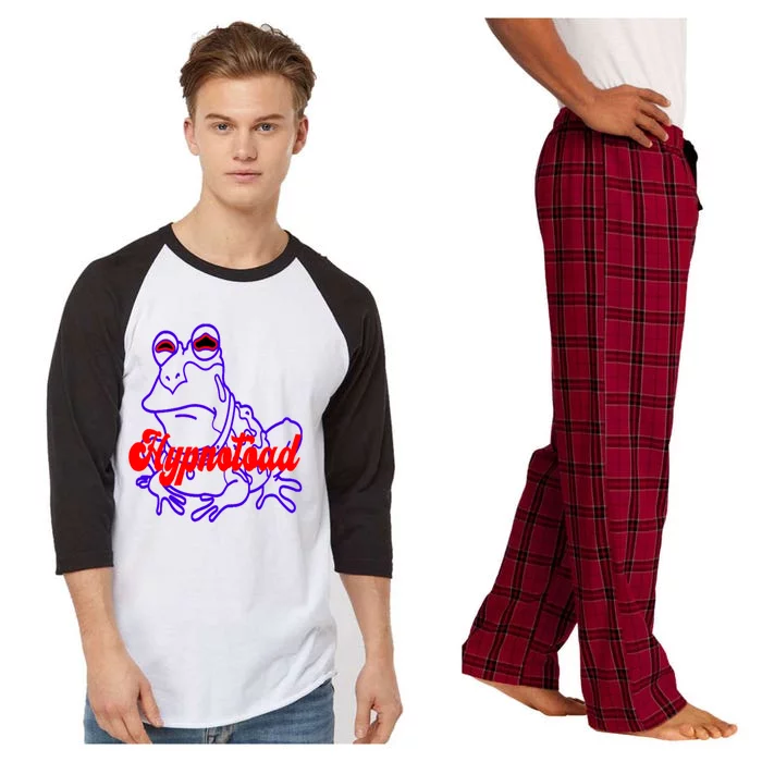 Funny Frog Hypnotoad Football Coach Raglan Sleeve Pajama Set