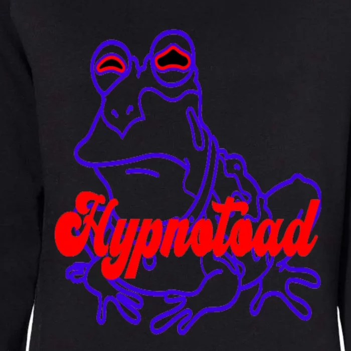 Funny Frog Hypnotoad Football Coach Womens California Wash Sweatshirt