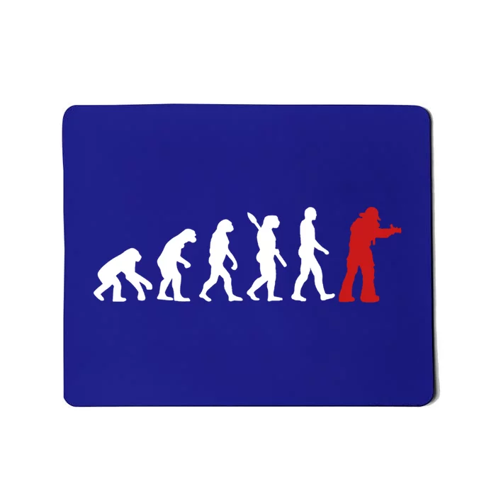 Fire Fighter Hero Rescue Cool Firefighter Evolution Great Gift Mousepad