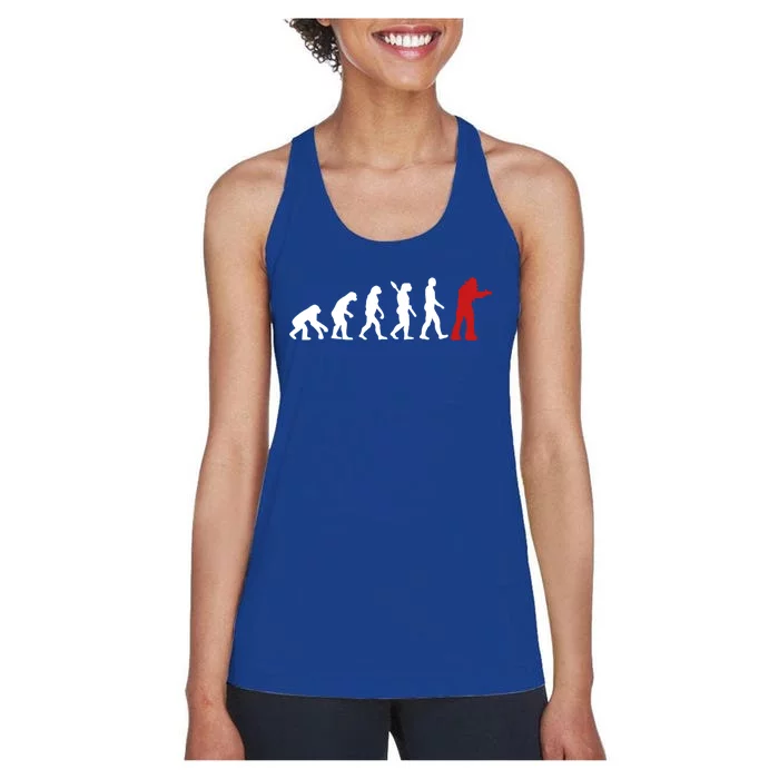 Fire Fighter Hero Rescue Cool Firefighter Evolution Great Gift Women's Racerback Tank