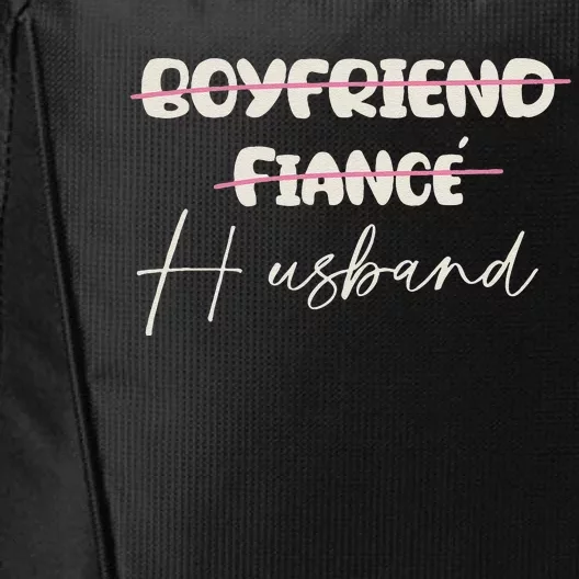 Friend Fiance Husband Wedding Groom Mr Engaged City Backpack