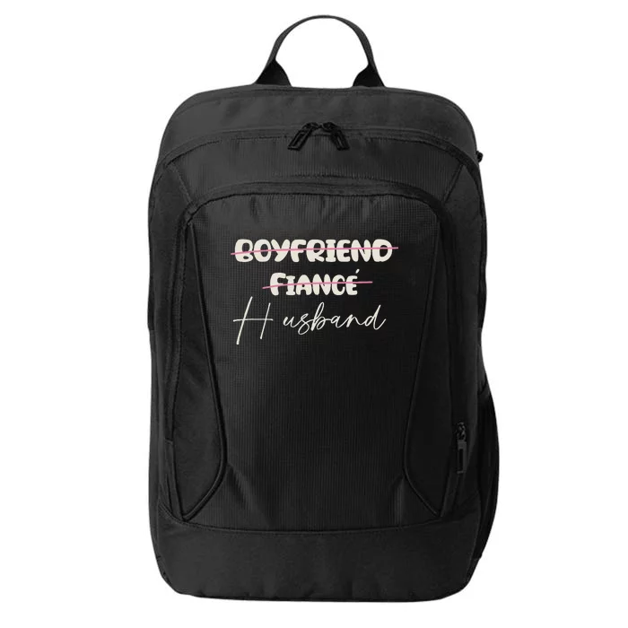 Friend Fiance Husband Wedding Groom Mr Engaged City Backpack