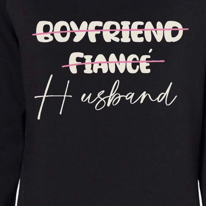 Friend Fiance Husband Wedding Groom Mr Engaged Womens California Wash Sweatshirt