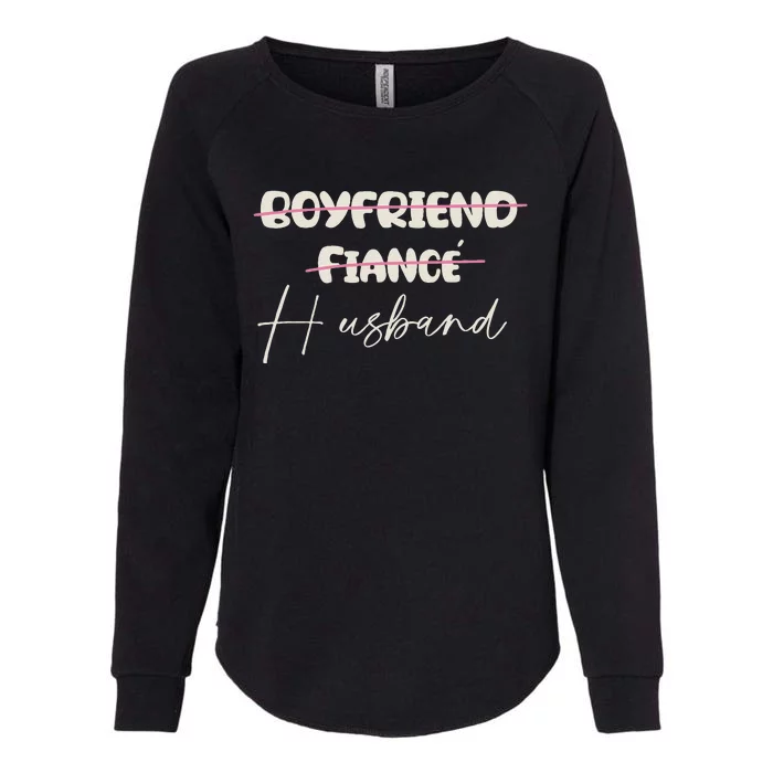 Friend Fiance Husband Wedding Groom Mr Engaged Womens California Wash Sweatshirt