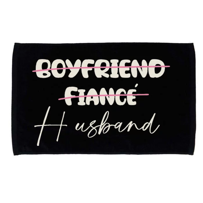 Friend Fiance Husband Wedding Groom Mr Engaged Microfiber Hand Towel