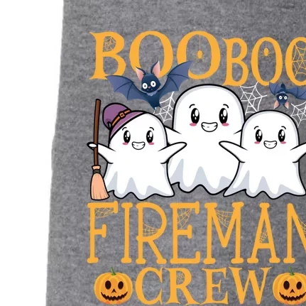 Firefighter Fire Halloween Job Halloween Crew Fire Gift Doggie 3-End Fleece Hoodie