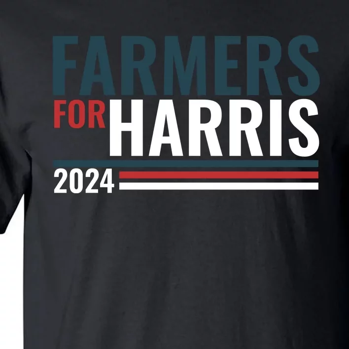 Farmers For Harris 2024 Tall T-Shirt