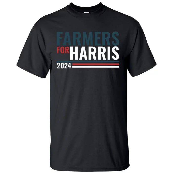 Farmers For Harris 2024 Tall T-Shirt