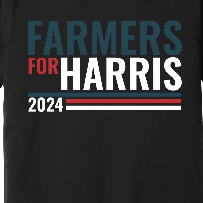 Farmers For Harris 2024 Premium T-Shirt