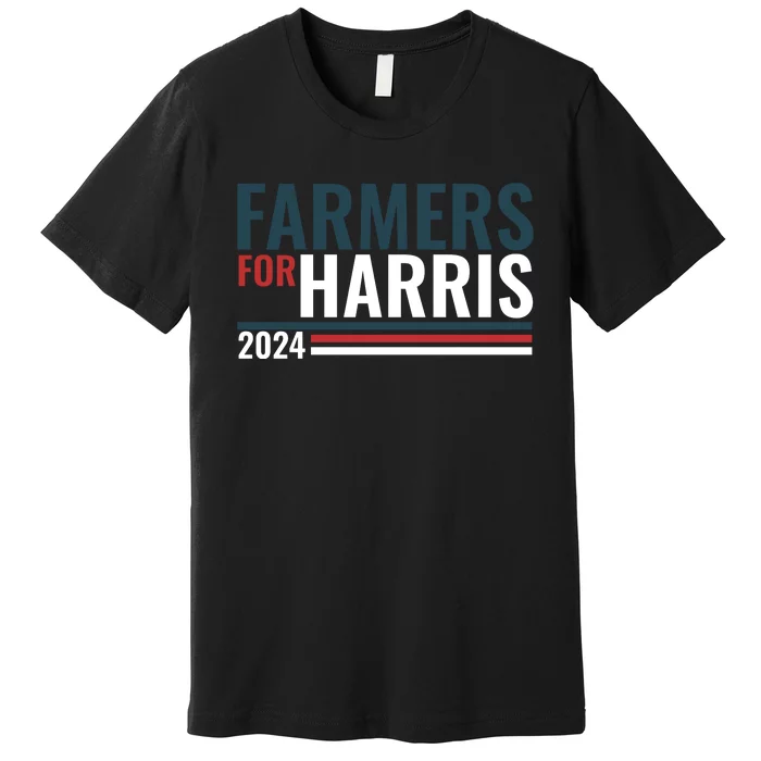 Farmers For Harris 2024 Premium T-Shirt