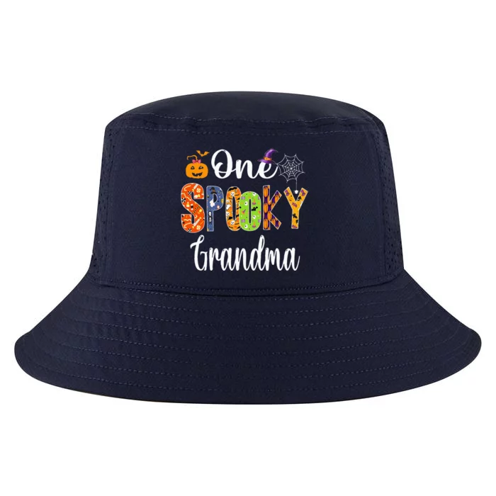 Funny Family Halloween Matching One Spooky Grandma Cool Comfort Performance Bucket Hat