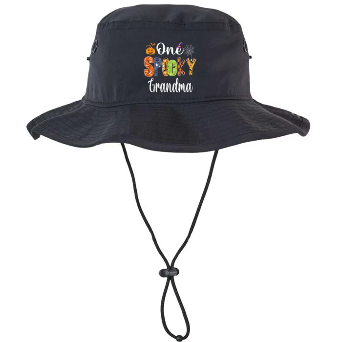 Funny Family Halloween Matching One Spooky Grandma Legacy Cool Fit Booney Bucket Hat