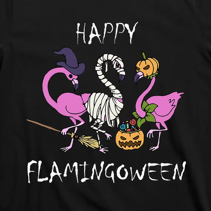 Funny Flamingo Halloween Costume T-Shirt