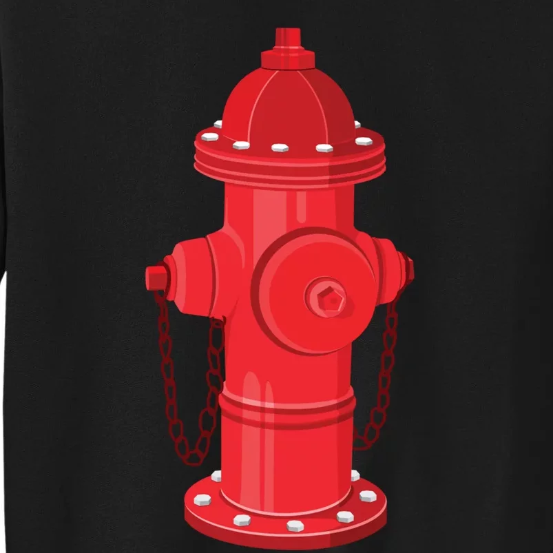 Firefighter Fire Hydrant Firetruck Dog Water Hose Fireman Gift Sweatshirt