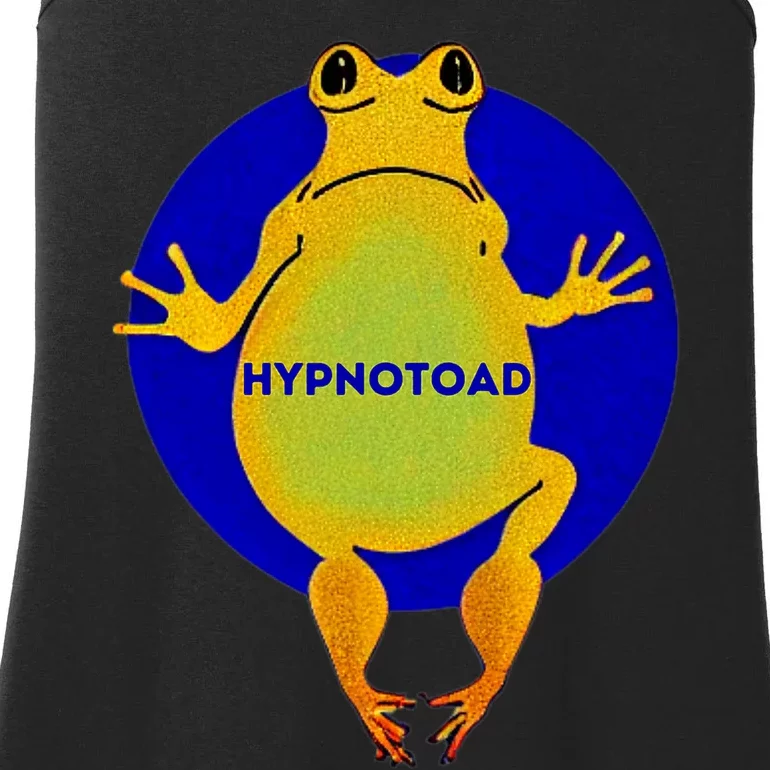 Funny Frog Hypnotoad_ Football Coach Ladies Essential Tank