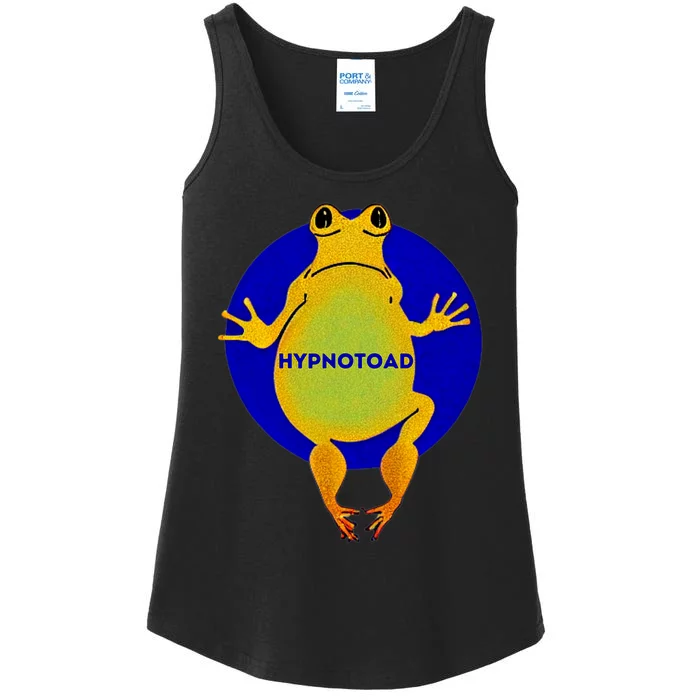 Funny Frog Hypnotoad_ Football Coach Ladies Essential Tank