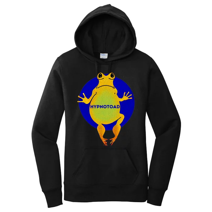 Funny Frog Hypnotoad_ Football Coach Women's Pullover Hoodie