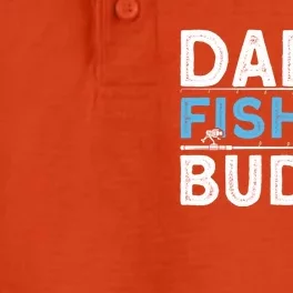 Funny Fishing Husbands DadS Fishing Buddy Fishing Dads Great Gift Dry Zone Grid Performance Polo