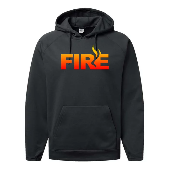 Funny Fire Halloween Costume Family Matching Performance Fleece Hoodie