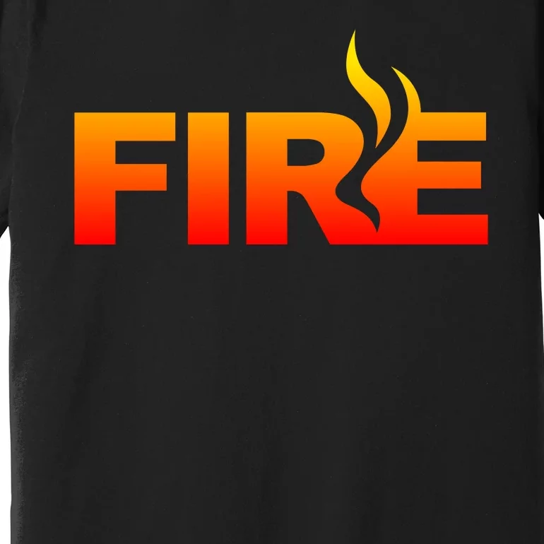 Funny Fire Halloween Costume Family Matching Premium T-Shirt