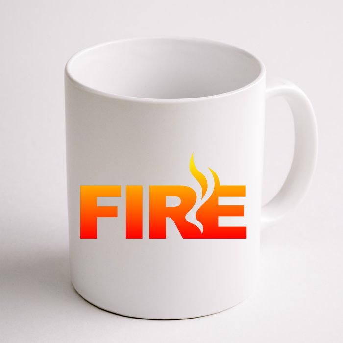 Funny Fire Halloween Costume Family Matching Front & Back Coffee Mug