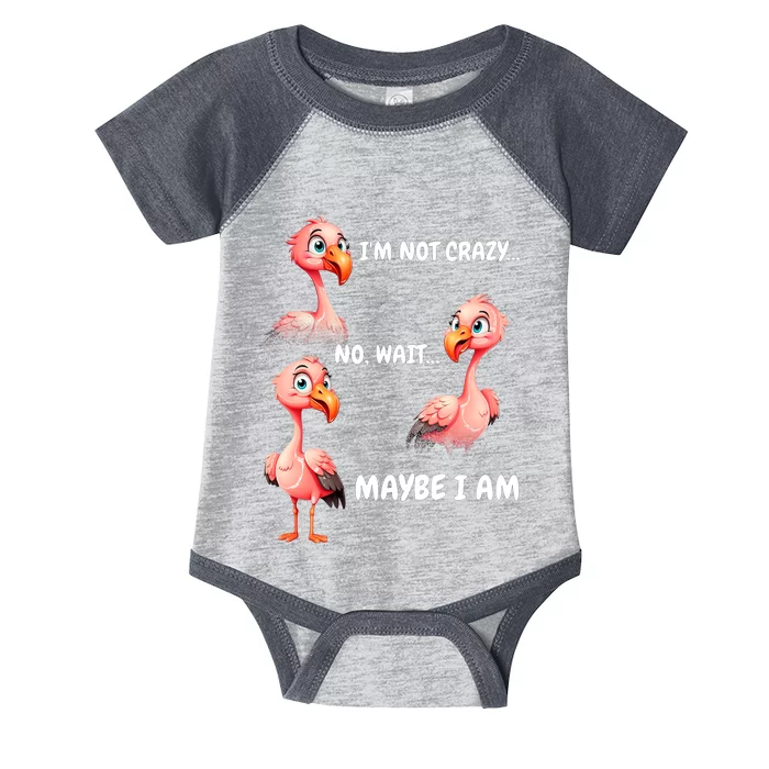 Funny Flamingo Humor Infant Baby Jersey Bodysuit