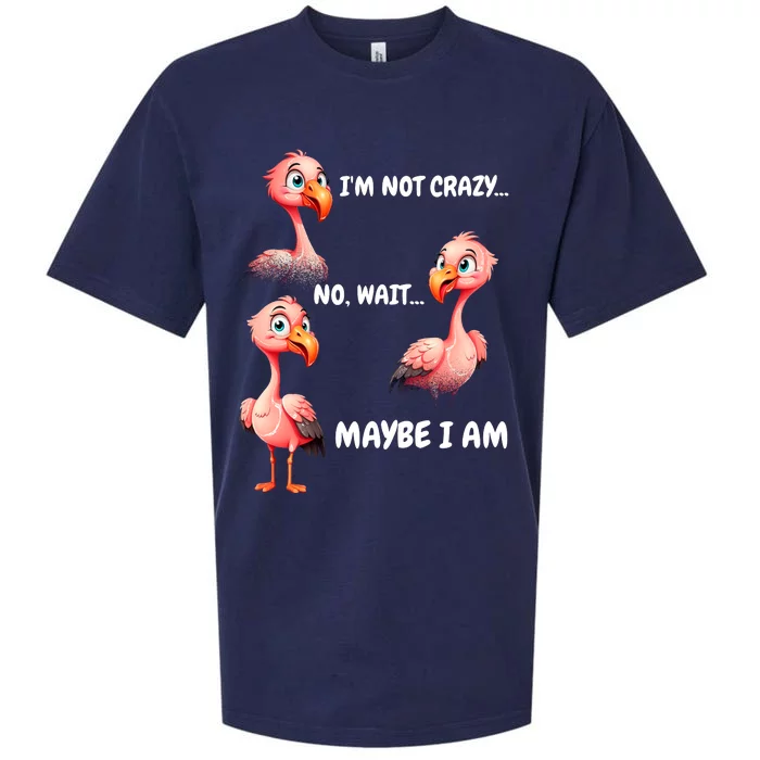 Funny Flamingo Humor Sueded Cloud Jersey T-Shirt