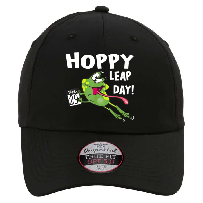 Funny Frog Hoppy Leap Day February 29 Leap Year Birthday The Original Performance Cap