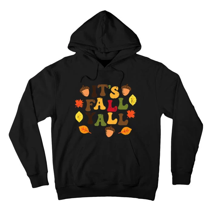 Fall Foliage Harvest Festive Decorations Tall Hoodie