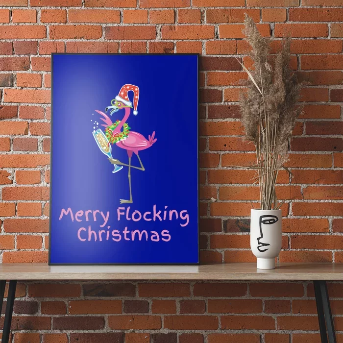 Florida Flamingo Ing Christmas Meaningful Gift Poster