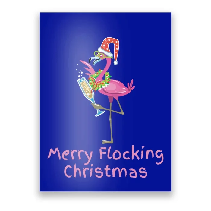 Florida Flamingo Ing Christmas Meaningful Gift Poster