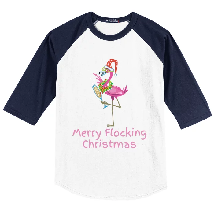 Florida Flamingo Ing Christmas Meaningful Gift Baseball Sleeve Shirt