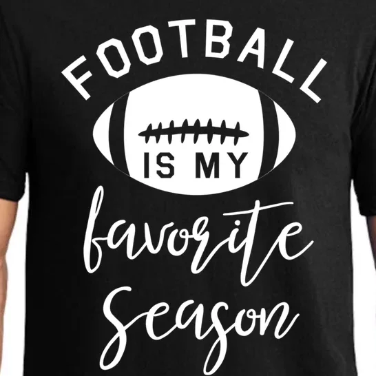 Funny Football Is My Favorite Season Meaningful Gift Pajama Set