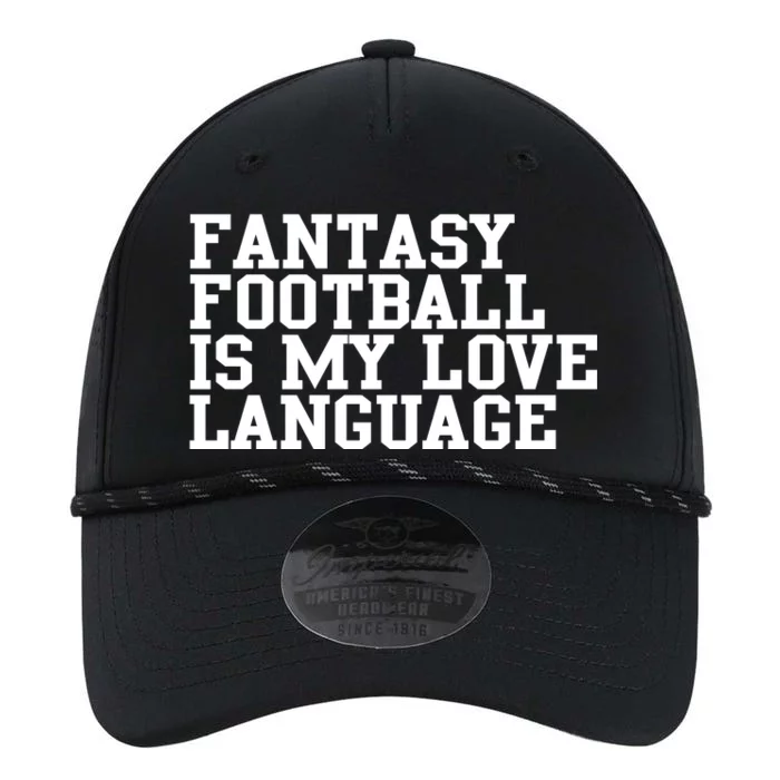 Fantasy Football Is My Love Language Performance The Dyno Cap