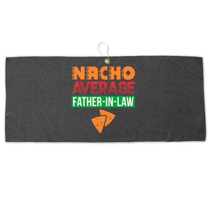 Funny Father in Law Wedding Gift Dad Nacho Fathers Day Large Microfiber Waffle Golf Towel