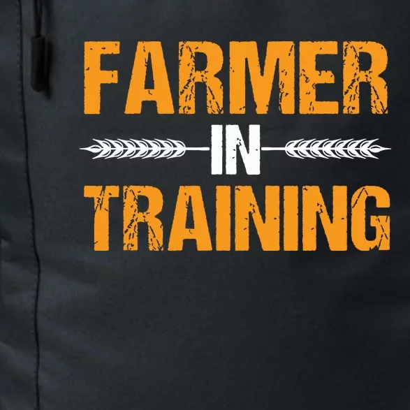 Funny Farmer In Training Apparel Farm Farming Daily Commute Backpack